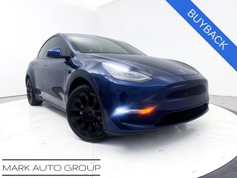 Used 2021 Tesla Model Y Long Range AWD/4WD image 1