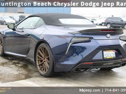 Used 2021 Lexus LC 500 Convertible w/ Touring Package image 3