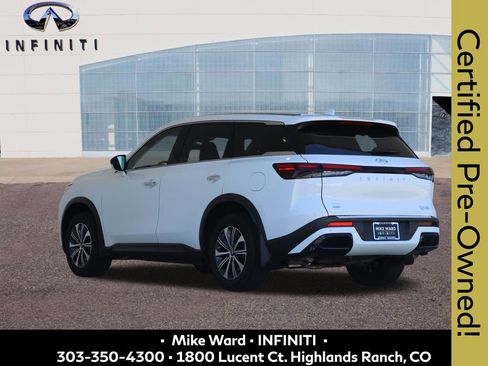 Certified 2025 INFINITI QX60 Pure w/ Cargo Package AWD/4WD image 3