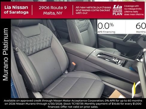 New 2026 Nissan Murano Platinum AWD/4WD image 38