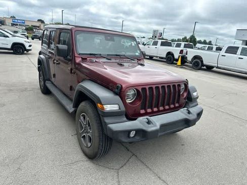 Used 2021 Jeep Wrangler Unlimited Sport w/ Sun And Sound Package AWD/4WD image 23