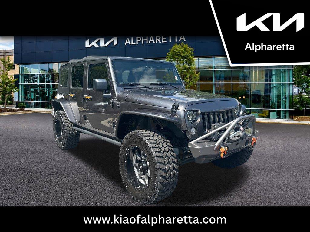 Used 2016 Jeep Wrangler Unlimited Sahara w/ Connectivity Group AWD/4WD image 1