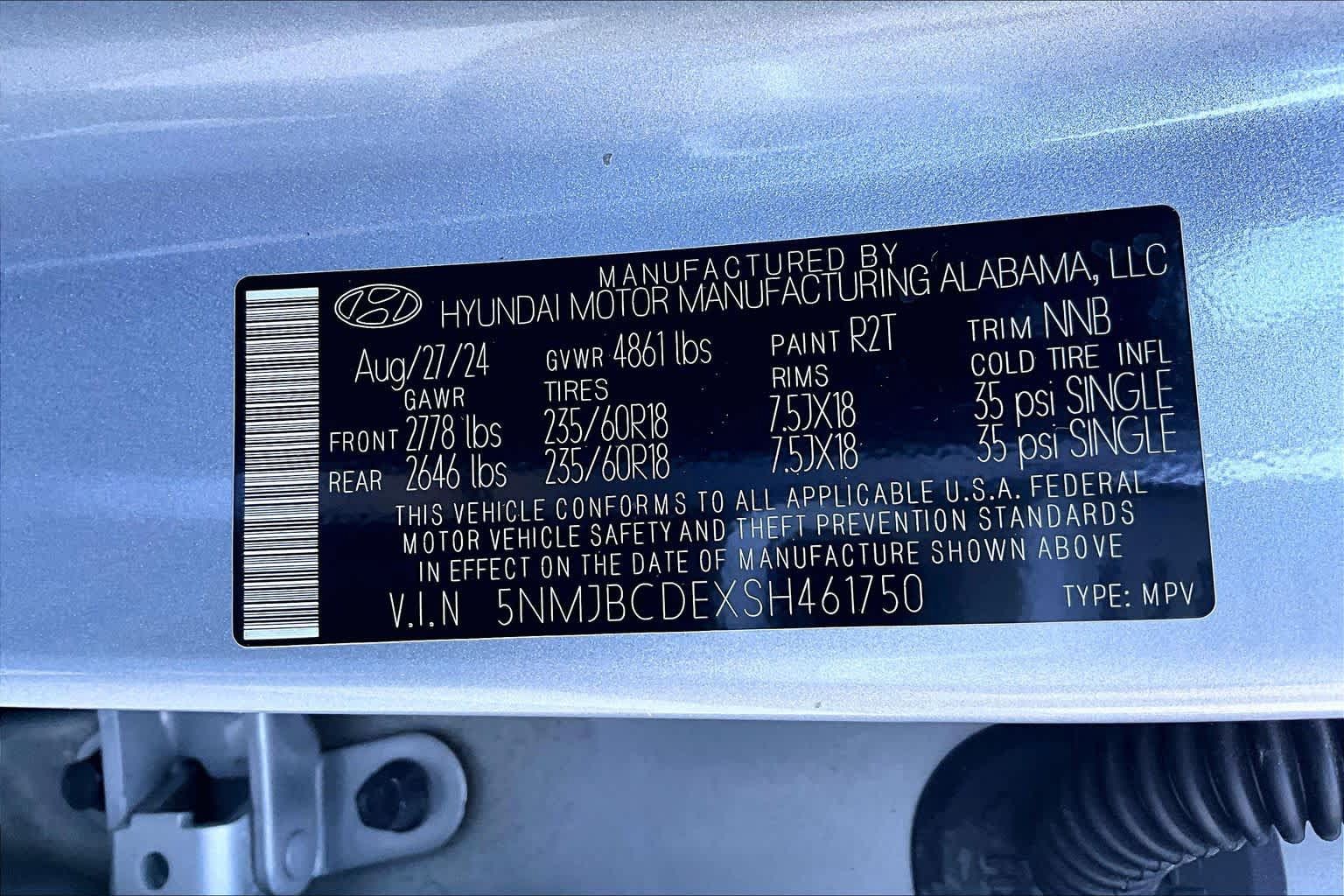 Used 2025 Hyundai Tucson SEL AWD/4WD image 37