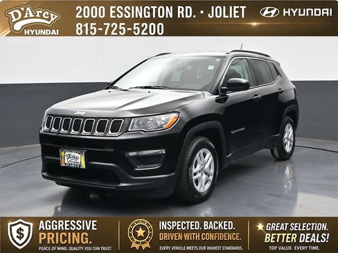 Used 2021 Jeep Compass Sport w/ Cold Weather Group FWD image 1