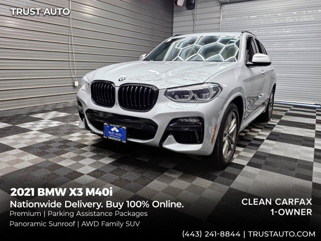 Used 2021 BMW X3 M40i w/ Premium Package AWD/4WD image 1
