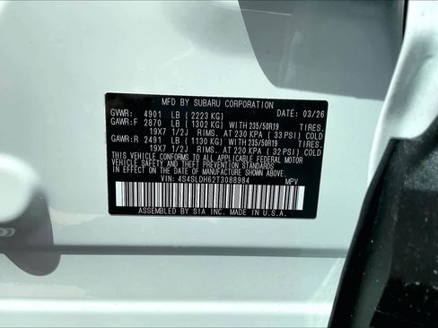 New 2026 Subaru Forester Sport AWD/4WD image 19