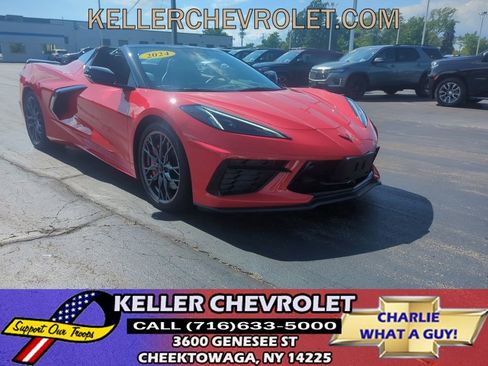 Certified 2024 Chevrolet Corvette Stingray Preferred Conv w/ Z51 Performance Package RWD image 1
