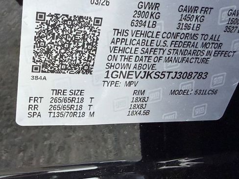 New 2026 Chevrolet Traverse Z71 image 23