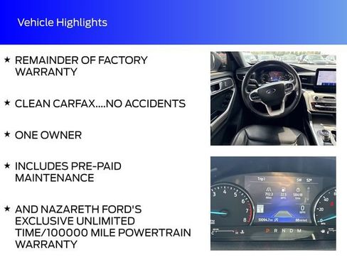 Used 2021 Ford Explorer XLT w/ Equipment Group 202A image 16