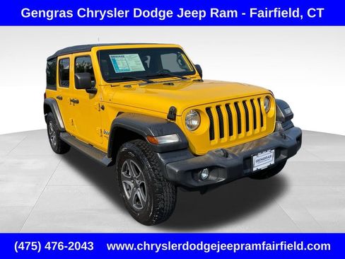 Used 2019 Jeep Wrangler Unlimited Sport S AWD/4WD image 1