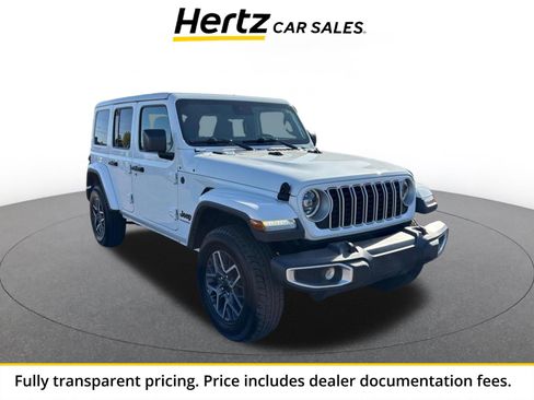 Used 2025 Jeep Wrangler Unlimited Sahara AWD/4WD image 1