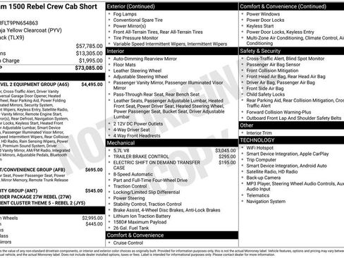 Used 2023 RAM 1500 Rebel w/ Rebel Level 2 Equipment Group AWD/4WD image 7