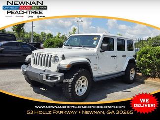 Used 2018 Jeep Wrangler Unlimited Sahara w/ LED Lighting Group AWD/4WD video 1