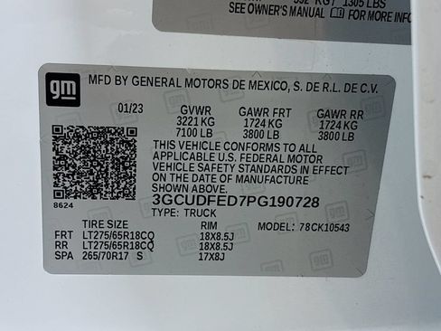 Certified 2023 Chevrolet Silverado 1500 LT Trail Boss w/ Convenience Package II AWD/4WD image 36