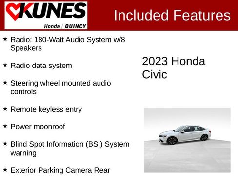 Used 2023 Honda Civic EX image 2