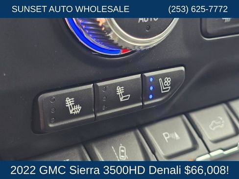 Used 2022 GMC Sierra 3500 Denali w/ Denali Ultimate Package AWD/4WD image 38