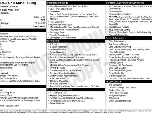 Used 2019 MAZDA CX-5 Grand Touring image 11