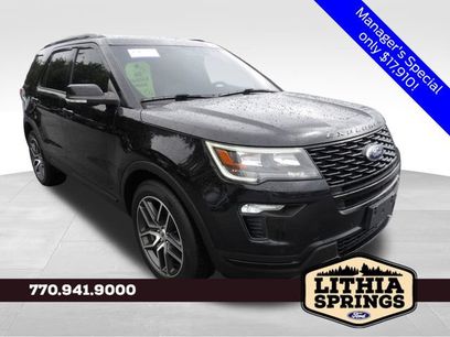 Certified 2019 Ford Explorer Sport
