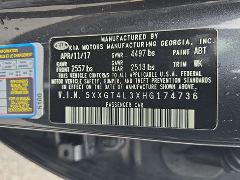 Used 2017 Kia Optima LX w/ Convenience Plus Package image 33