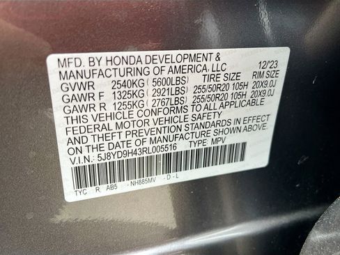 Used 2024 Acura MDX FWD w/ Technology Package image 35