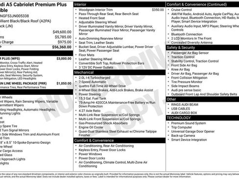 Used 2018 Audi A5 2.0T Premium Plus w/ Premium Plus image 3