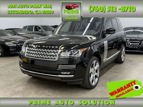 Used 2016 Land Rover Range Rover Autobiography AWD/4WD image 1