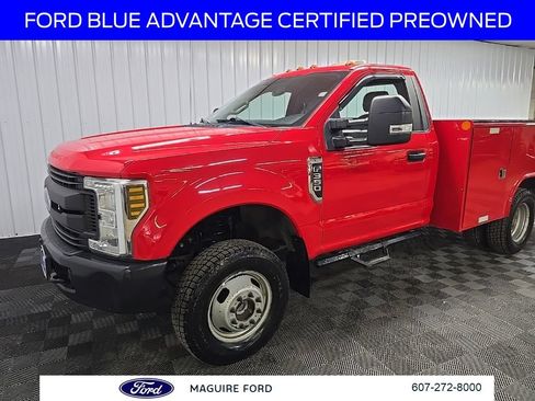 Certified 2019 Ford F350 4x4 Regular Cab DRW Super Duty image 12
