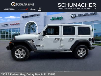 Certified 2022 Jeep Wrangler Unlimited Sport w/ Sun And Sound Package