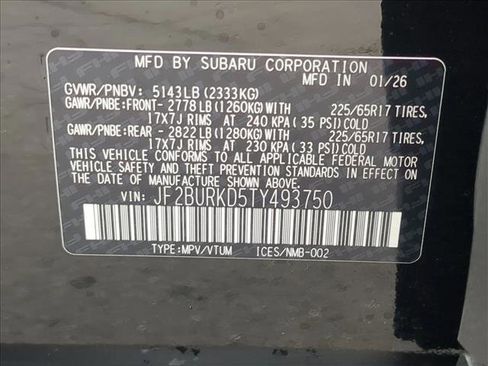 New 2026 Subaru Outback Wilderness image 29