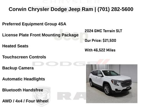 Used 2024 GMC Terrain SLT AWD/4WD image 6