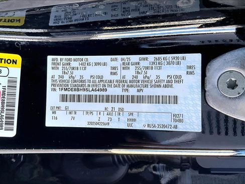 Certified 2025 Ford Bronco Outer Banks image 38