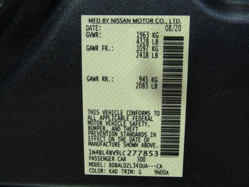 Used 2020 Nissan Altima 2.5 S FWD image 26
