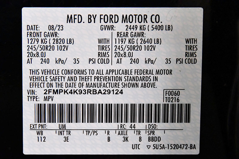 Used 2024 Ford Edge Titanium AWD/4WD image 13