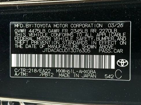 New 2026 Toyota Prius Plug-In Hybrid FWD image 23