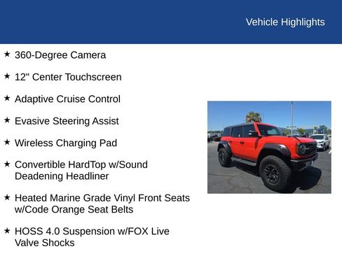 Certified 2023 Ford Bronco Raptor image 19