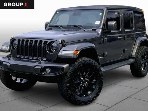 Used 2021 Jeep Wrangler Unlimited Sahara image 1