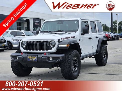 Used 2025 Jeep Wrangler Unlimited Rubicon w/ XTREMEE 35" Tire Package AWD/4WD image 1