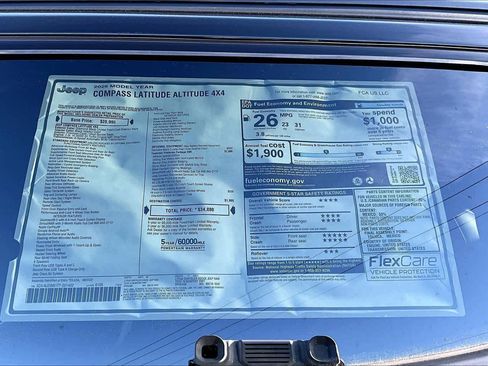 New 2026 Jeep Compass Latitude image 23