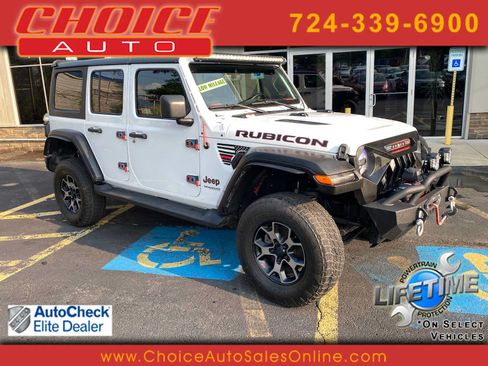 Used 2020 Jeep Wrangler Unlimited Rubicon w/ Dual Top Group AWD/4WD image 1