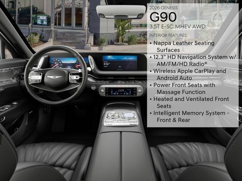 New 2026 Genesis G90 3.5T AWD/4WD image 46