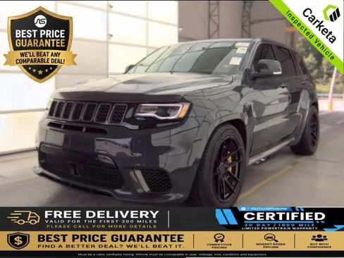 Used 2018 Jeep Grand Cherokee Trackhawk AWD/4WD image 1