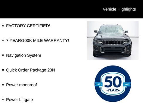 Used 2024 Jeep Grand Cherokee Overland AWD/4WD image 8
