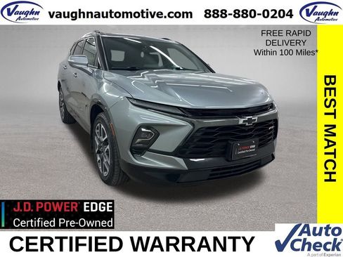 Certified 2024 Chevrolet Blazer RS w/ Driver Confidence II Package image 1