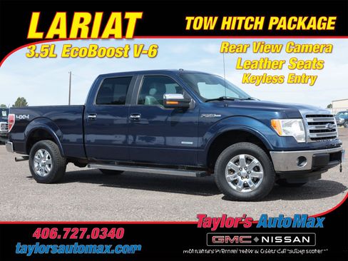 Used 2014 Ford F150 Lariat w/ Lariat Chrome Package AWD/4WD image 2