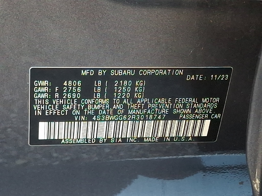Used 2024 Subaru Legacy Sport AWD/4WD image 29