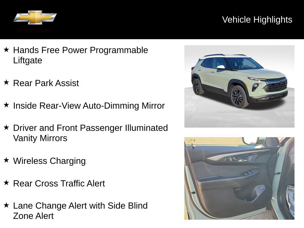 Used 2025 Chevrolet TrailBlazer ACTIV w/ Convenience Package AWD/4WD image 19