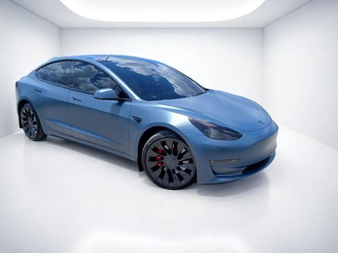 Used 2023 Tesla Model 3 Performance AWD/4WD image 1