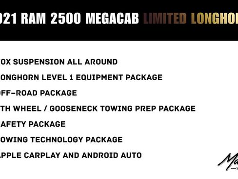 Used 2021 RAM 2500 Limited AWD/4WD image 2