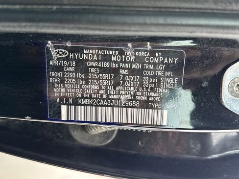 Used 2018 Hyundai Kona SEL image 20