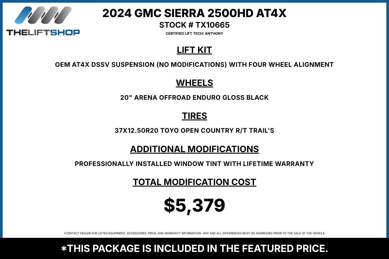 Used 2024 GMC Sierra 2500 AT4X AWD/4WD image 3